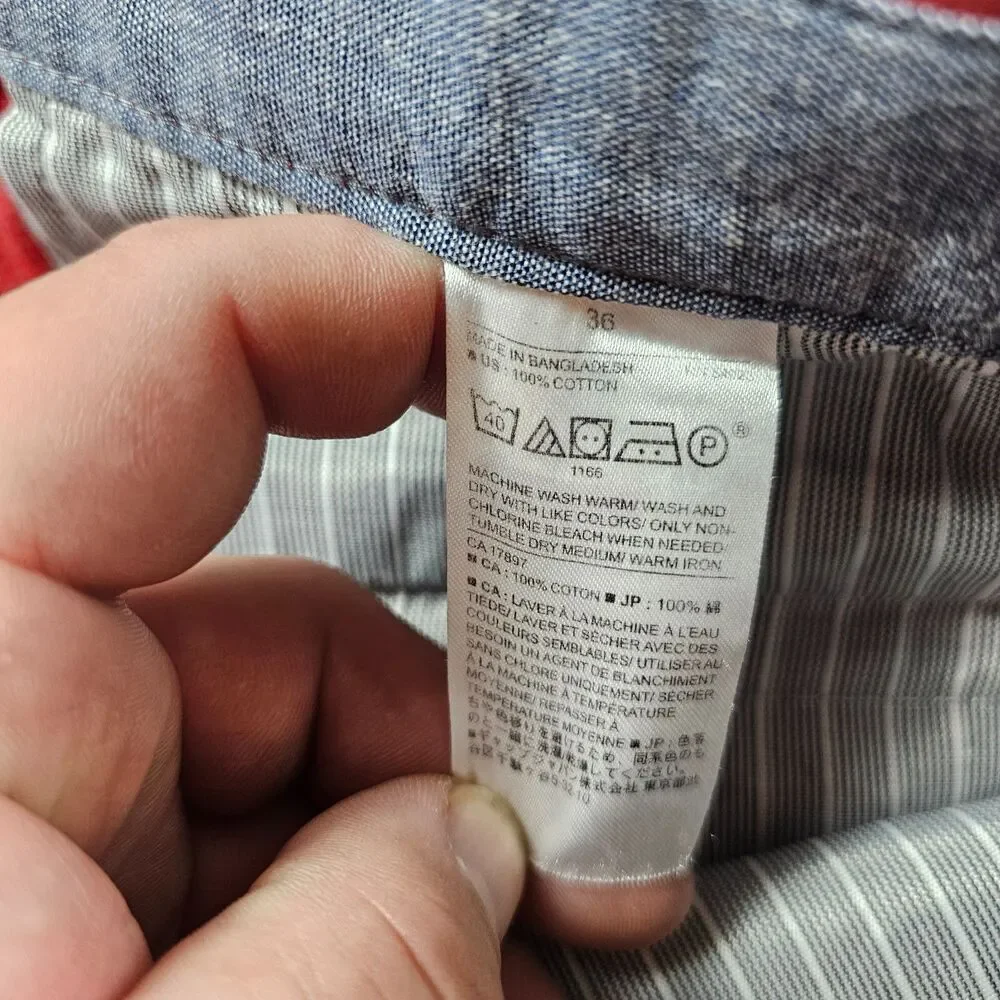 Banana Republic size tag
